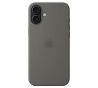 Apple Coque en silicone avec MagSafe pour iPhone 16 Plus - Gris minéral Apple iPhone 16 Plus