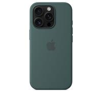 Coque en silicone MagSafe pour Apple iPhone 16 Pro - Lake Green