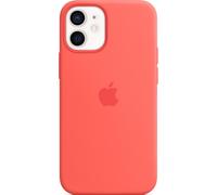 Coque en silicone MagSafe pour l'Apple iPhone 12 Mini - Pink Citrus