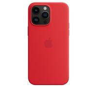 Coque en silicone MagSafe pour l'Apple iPhone 14 Pro Max - Rouge