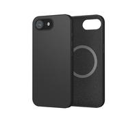 Coque en silicone MagSafe WeFix Noir pour iPhone 16e