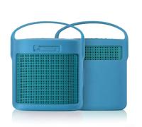 Coque en silicone moulé avec précision pour BOSE pour Soundlink Color II avec couverture complète des ports et ajustement précis (bleu)