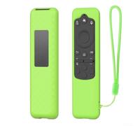 Coque en silicone moulé avec précision pour télécommande vocale Samsung BN59-01432A et BN59-01480L - Fonctionnalité complète et sécurité (vert la nuit)