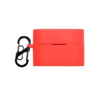 Coque en silicone multicolore pour Sony WF-1000XM6 Custom (rouge) | Matériau doux au toucher, surface anti-rayures, non pelucheux, design léger, facile à transporter dans la poche