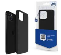 Coque en silicone noir 3MK pour iPhone 14 Plus