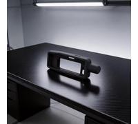 Coque en silicone non restrictive compatible avec Garmin GPSMAP-H1 permettant l'utilisation complète des boutons latéraux et des capteurs arrière (noir)