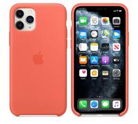 Coque En Silicone Officielle Apple iPhone 11 Pro - Clémentine (Orange) - Neuf