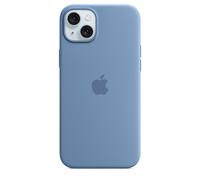 Coque En Silicone Officielle Apple iPhone 15 Plus - Bleu Hiver - Neuf