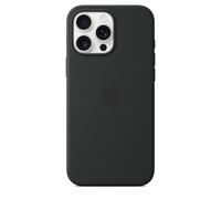 Coque En Silicone Officielle Apple iPhone 16 Pro Max - Noire - Neuve