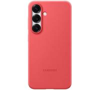 Coque En Silicone Officielle Samsung Galaxy S25 - Rouge - Neuf