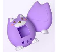 Coque en silicone optimisée pour Tamagotchi Paradise prenant en charge la dynamique de prise en main naturelle et l'expérience interactive continue (violet)