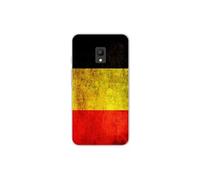 Coque en silicone Orange Rise 51 - Drapeau Belgique
