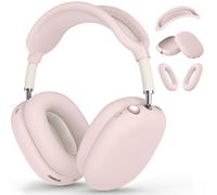 Coque en Silicone pour AirPods Max - Coussinets d'oreille, Bonnets, Protection de Bandeau - Accessoires pour Apple AirPods Max New USB-C (2024) (Ivoire)