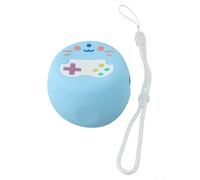 Coque en silicone pour animal de compagnie virtuel Punirunes avec cordon - Housse de protection souple - Coque antichoc et anti-rayures - Joli boîtier coloré pour enfants, filles, garçons (bleu)