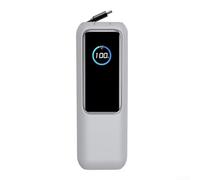 Coque en silicone pour Anker 25 000 mAh Power Bank 165 W résistante aux chocs, aux chutes et aux rayures (gris)