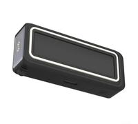 Coque en silicone pour Anker pour banque d'alimentation Prime 26K 300 W A110A - Coque antichoc avec fente pour carte et filetage 1/4 (blanc cassé)