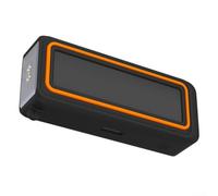 Coque en silicone pour Anker pour banque d'alimentation Prime 26K 300W A110A Coque antichoc avec fente pour carte Noir (orange)