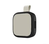 Coque en silicone pour Anker pour Soundcore Boom Go 3I, souple, souple, souple, résistante aux rayures, avec mousqueton, coque de protection portable pour voyage en plein air (noir)