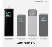 Coque En Silicone Pour Anker Prime 27,650 Mah (250 W),2 Mm D'épaisseur - Coque En Silicone Résistante Aux Chocs Et Aux Chutes - Avec Revêtement Oléophobe - Peut Contenir 1 Carte Sim/1 Aiguille