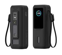 Coque en Silicone pour Anker Zolo Batterie Externe(25000mAh 165W), Toucher Soyeux-Enveloppe complète, Étui Housse Anti-Rayures Anti-Chocs pour PowerBank Anker 25K 165W A1695
