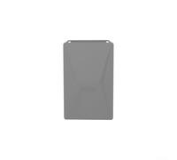 Coque en silicone pour antenne Starlink Gen3 avec poignée supérieure résistante aux chutes, trou de suspension et boucle mousqueton pour une utilisation en déplacement (gris)