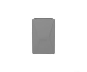 Coque en silicone pour antenne Starlink Gen3 avec poignée supérieure résistante aux chutes, trou de suspension et boucle mousqueton pour une utilisation en déplacement (gris)