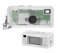 Coque en Silicone pour Appareil Photo numérique Kodak CHARMERA (Version boîte Aveugle/boîte Unique), découpes précises et Protection Anti-Rayures - Appareil Photo Non Inclus (Transparent)