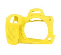 Coque en Silicone pour Appareil Photo Z5 Z6II Z7II, Housse de Protection Antichoc Anti-dérapante pour Appareil Photo sans Miroir pour Z5 Z6II Z7II (Jaune)