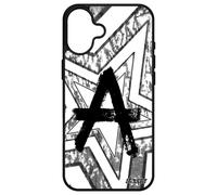 Coque En Silicone Pour Apple Iphone 16+ Plus Anarchie Populaire Liberté Rebel Égalité De Protection Alu Graphique Revolution Logo Symbole