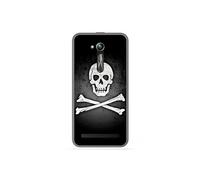 Coque en silicone pour Asus Zenfone Go ZB500KL - Drapeau Pirate