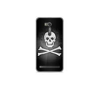 Coque en silicone pour Asus Zenfone Go ZB552KL - Drapeau Pirate