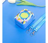 Coque en silicone pour Bitzee Interactive Toy - Coque de protection intégrale pour jouet interactif Bitzee - Anti-chute et antichoc - Mini étui de transport portable (C32, bleu)