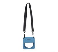 Coque en silicone pour Bose Soundlink II - Manchon antichoc avec bandoulière réglable - Support portable léger (bleu)
