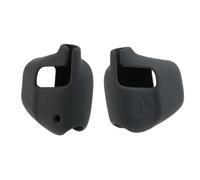 Coque en silicone pour casque Shokz OpenRun Pro 2 - Antidérapant - Souple - Gris foncé