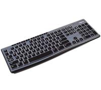 Coque en silicone pour clavier Logitech K200 MK200 K260 MK260 K270 MK270 noir