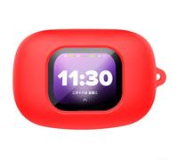 Coque en silicone pour Cleer ARC6 Anti-chute Rouge | Couverture sans couture à 360°, bloque la poussière et la saleté, préserve les contours, idéal pour les aventures en plein
