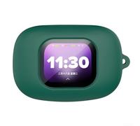 Coque en silicone pour Cleer ARC6 Anti-chute Rouge (Vert foncé) | Couverture sans couture à 360°, bloque la poussière et la saleté, préserve les contours, idéal pour les aventures en plein