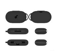 Coque en silicone pour écouteurs Anker Soundcore V20i - Résistante aux chocs - Noir - Souple - Pour écouteurs Soundcore V20i - Coque en silicone anti-rayures - Noir