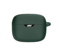 Coque en silicone pour écouteurs avec trou porte-clés - Protection complète en silicone antichoc - Compatible avec les atrovirens JBL-TUNE BEAM