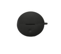 Coque en silicone pour écouteurs OPPO Enco Clip2 - Protection antichoc et anti-poussière avec crochet - Noir