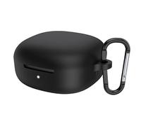 Coque en silicone pour écouteurs Redmi Buds 6 Play, anti-chute et anti-poussière - Coque de chargement souple pour écouteurs Bluetooth sans fil Buds6 Play - Accessoires de protection (noir)