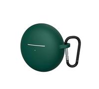 Coque en silicone pour écouteurs sans fil Huawei FreeBuds 7i - Coque souple en silicone compatible avec Huawei FreeBuds 7i - Housse de protection antichoc (vert foncé)