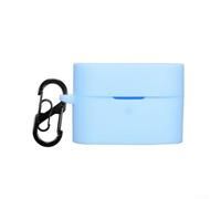 Coque en silicone pour écouteurs Sony WF-1000XM6 - Housse de protection souple anti-rayures et antichoc (bleu)