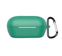 Coque en silicone pour écouteurs Sony Wf-c710nsa avec crochet - Housse de protection souple antichoc pour écouteurs sans fil - Couleur noire (vert)