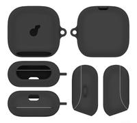 Coque en silicone pour écouteurs Soundcore pour Liberty 5 Pro By pour anker - Housse de protection souple et flexible avec mousqueton - Résistante aux chocs et aux rayures, légère pour un usage