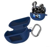 Coque en silicone pour écouteurs TOZO NC2O Pro/TOZO NC20, pochette en caoutchouc souple, protection complète contre les chocs et la poussière, pare-chocs (bleu)