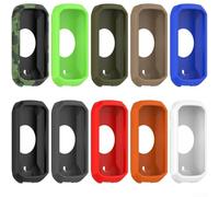 Coque en silicone pour Garmin Edge 1050, peau de protection souple avec découpes précises, coque légère et résistante aux chocs pour ordinateur GPS de cyclisme, option de couleur noire (blanc)