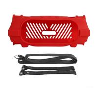 Coque en silicone pour haut-parleur JBL Charge 6, étui de protection élégant et élégant, pour Shockwave 6ème génération, coque souple (rouge)