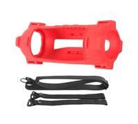 Coque en silicone pour haut-parleur JBL Flip 7, légère et compacte pour un transport facile (rouge)
