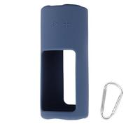 Coque en silicone pour haut-parleur portable JBL Grip compatible Bluetooth, housse de protection souple pour le transport avec mousqueton pour accessoires de haut-parleur (bleu)